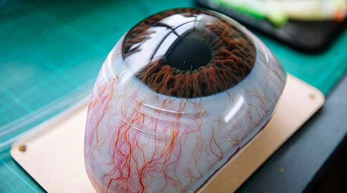 چشم مصنوعی چاپ سه بعدی